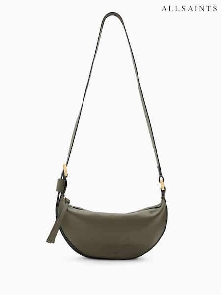 AllSaints Green Half Moon Cross-Body Bag (F07441) | 9,553 UAH