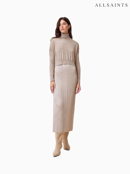 Ruskea - AllSaints Vittoria Dress (F07467) | €408