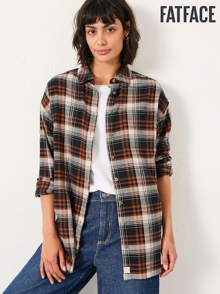 FatFace Check Shirt (F07597) | R$ 515