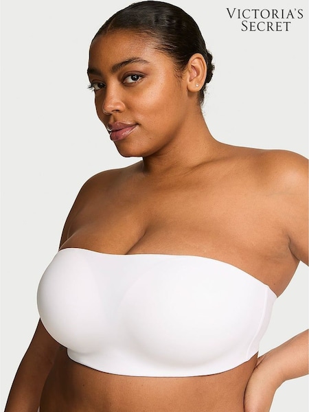 Victoria's Secret White Non Wired Push Up Strapless Bra (F07649) | €52
