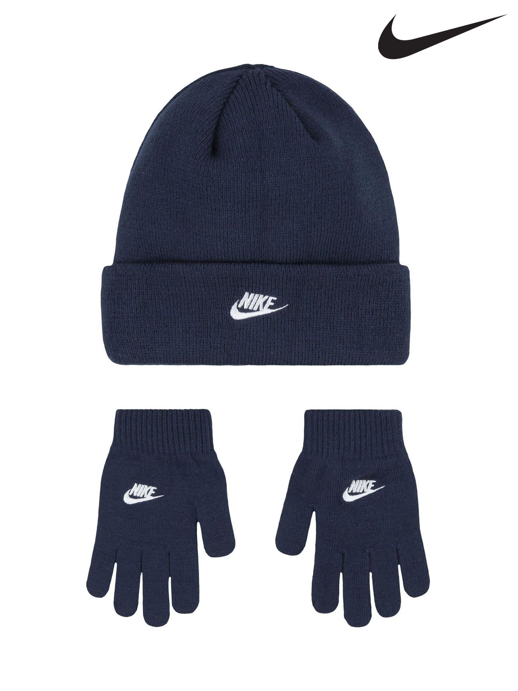 nike hat and mittens