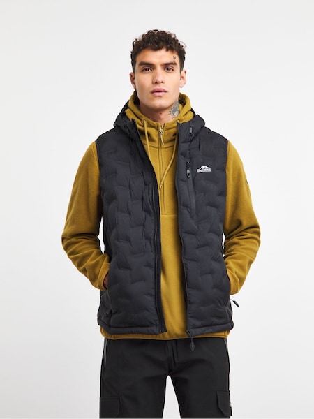 Snowdonia Black Insulated Padded Gilet (F08155) | €79