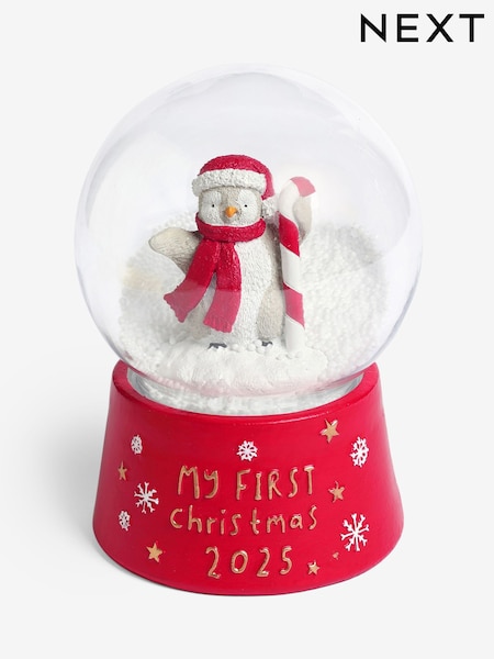 Babys First Christmas 2025 Snow Globe (F08159) | € 23