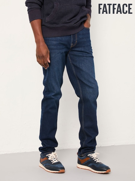 FatFace Dark Vintage Blue Slim Fit Jeans (F08169) | €77.50