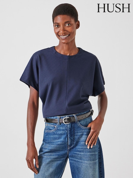 Hush Tie Back Seamed Top (F08373) | 71 €