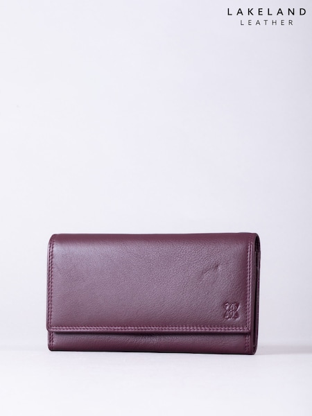 Lakeland Leather Red Large Purse (F08386) | €46