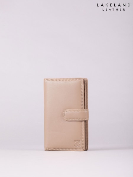 Lakeland Leather Brown Medium Tab Purse (F08391) | AZN 75