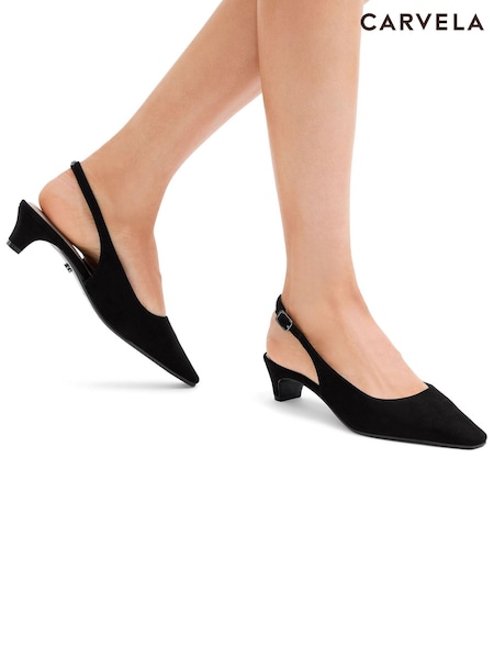 črna - Carvela Carina Sling Shoes (F08440) | € 157