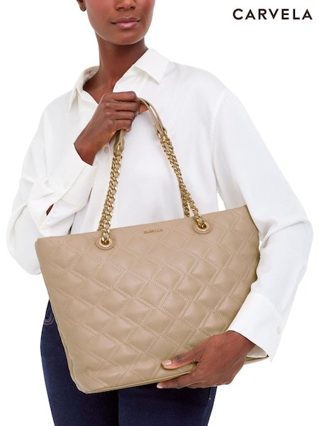 Carvela Rosa Chain Tote Bag (F08466) | €171