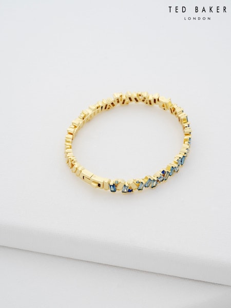 Ted Baker Gold Tone Clarina: Crystal Cluster Bangle (F08486) | €107