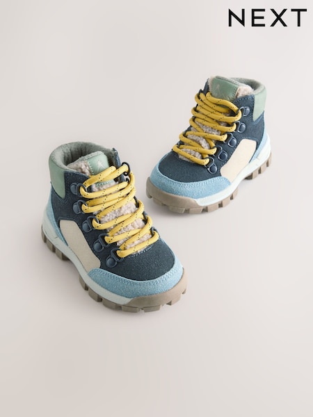 Blue Thermal Thinsulate™ Lined Hiker Boots (F08569) | AED142 - AED173