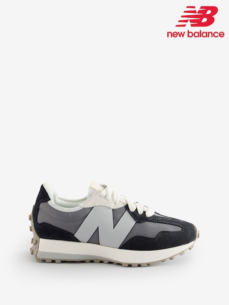 New Balance Black/Grey Womens 327 Trainers (F08591) | €128
