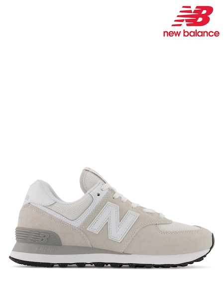 New Balance Cream Womens 574 Trainers (F08601) | €143