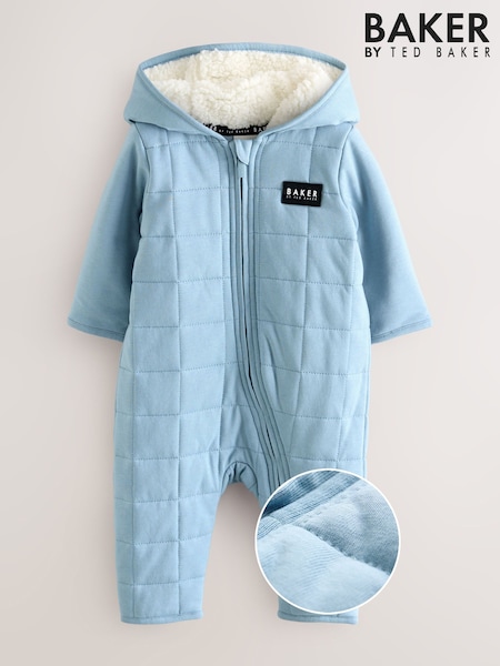 Baker by Ted Baker Blue Quilted All-In-One (F08727) | AED209 - AED227