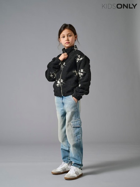 Teddy Zip Up Fleece Jacket (F08969) | ₪211