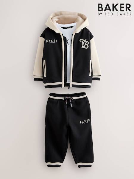 Baker by Ted Baker Varsity Hoodie, T-Shirt and Joggers Set (F09037) | 226 QAR - 264 QAR