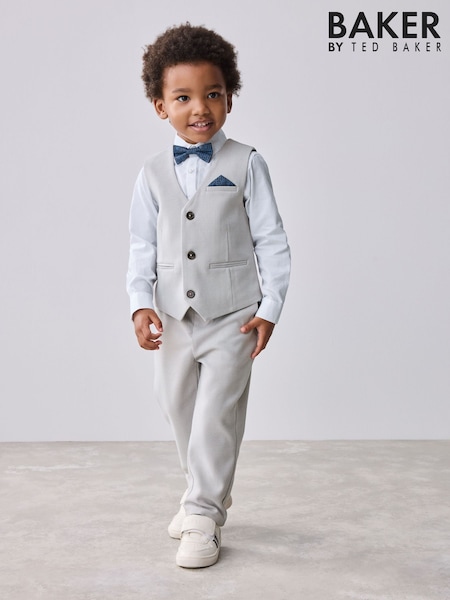Baker by Ted Baker Waistcoat Shirt And Trousers Set (F09067) | R$ 660 - R$ 690