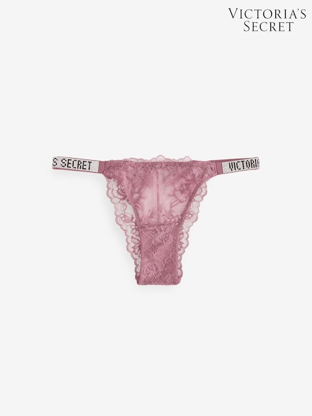 Victoria's Secret Purple Vapor Brazilian Shine Strap Knickers (F09076) | €22.50
