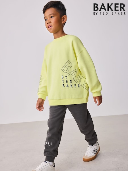 Baker by Ted Baker Oversized Graphic Sweatshirt and Joggers Set (F09285) | €40 - €49
