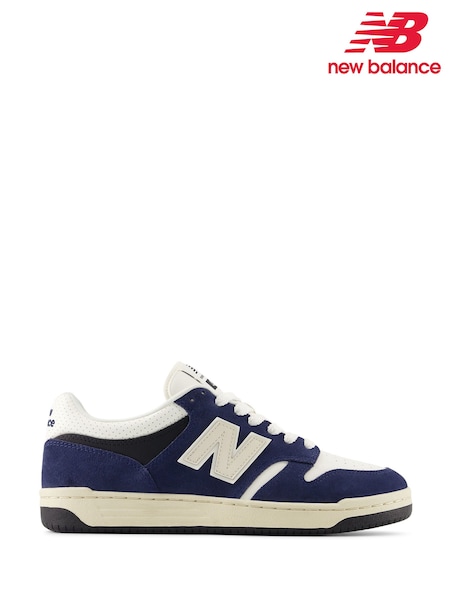 New Balance Blue/Ecru Mens 480 Trainers (F09389) | €114