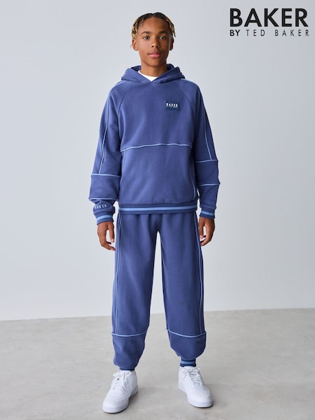 Baker by Ted Baker Oversized Piped Hoodie and Joggers Set (F09498) | €59 - €66
