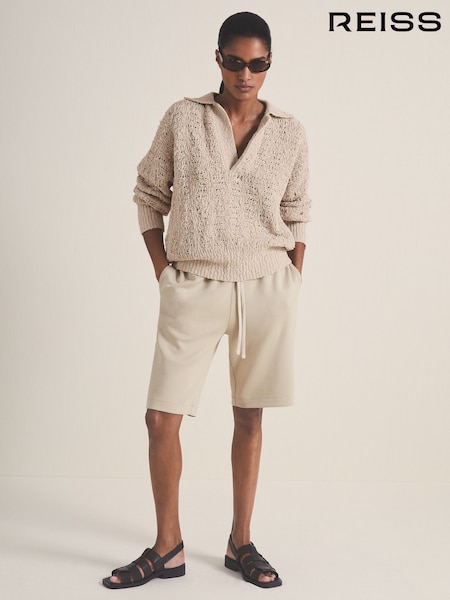 Reiss Hunter Reiss | Les 100 Ciels Bouclé Jumper (F09553) | 250 €