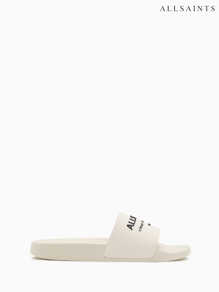 AllSaints White Underground Sliders (F09564) | €91