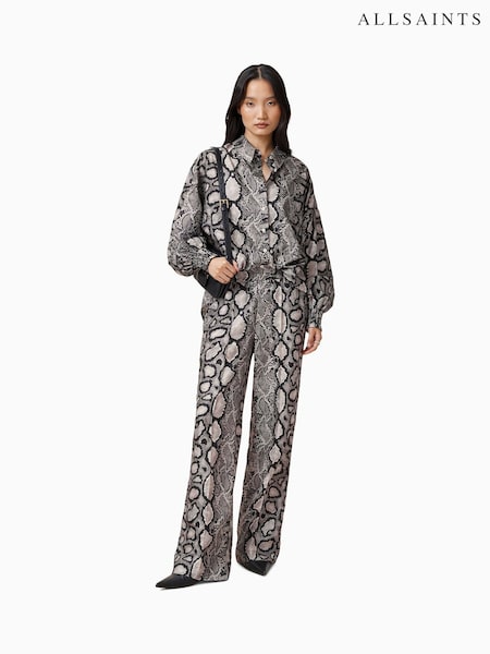 AllSaints White Charli Trousers (F09568) | kr2 270