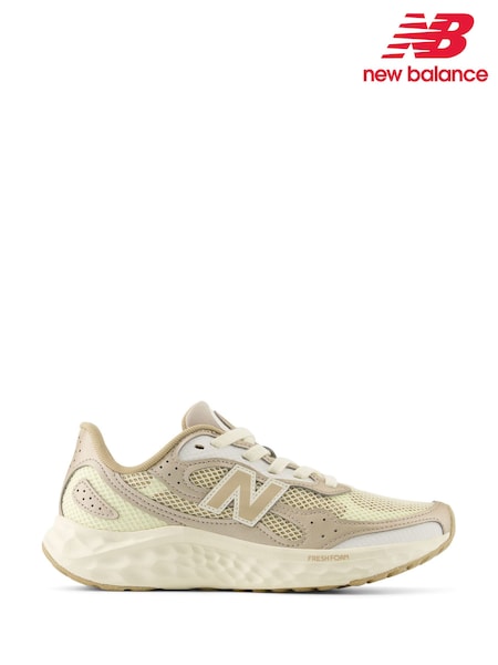 New Balance Beige Womens Fresh Foam Arishi V4 Trainers (F09586) | €127