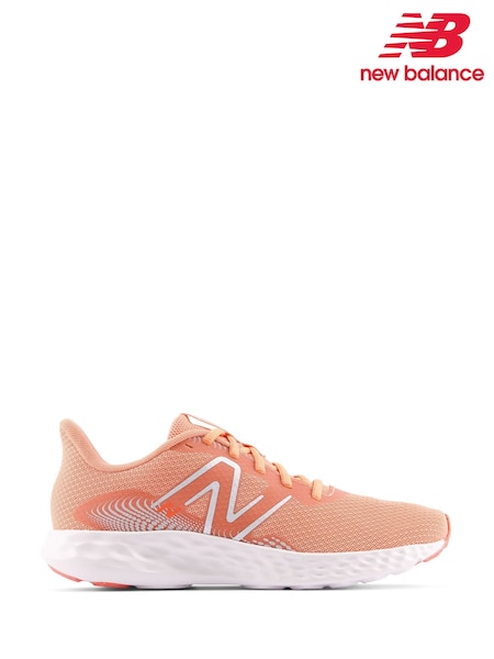 New Balance Orange Womens 411 V3 Trainers (F09595) | €58