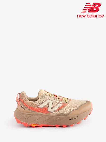 New Balance Natural/Coral Womens Fresh Foam X Hierro V9 Trainers (F09598) | €200