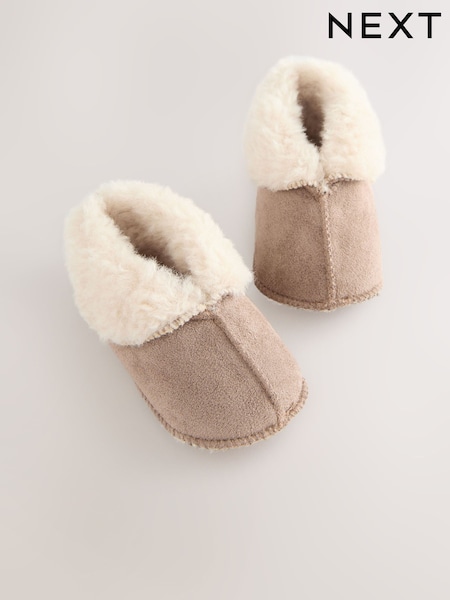 Marrón neutro - Baby Warm Lined Boots (0-2mths) (F09902) | 12 € - 14 €