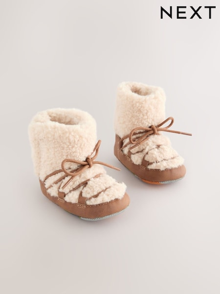 Neutral, Teddyfell - Baby Warm Lined Boots (0-2mths) (F09903) | 13 € - 14 €