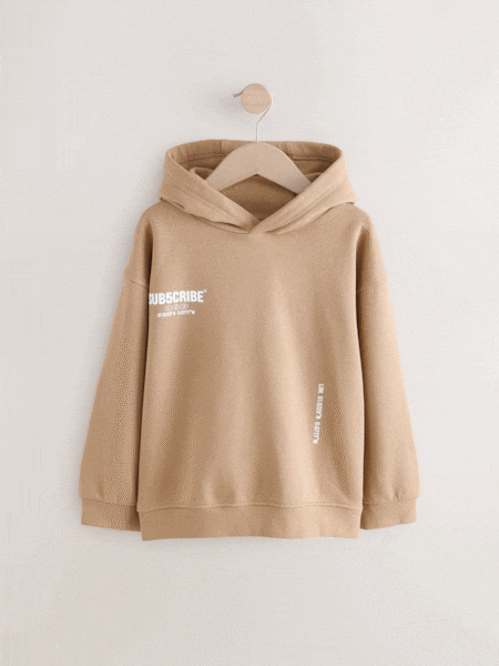 Stone Hoodie Subscribe Hoodie (3-16yrs) (F09932) | AED48 - AED61