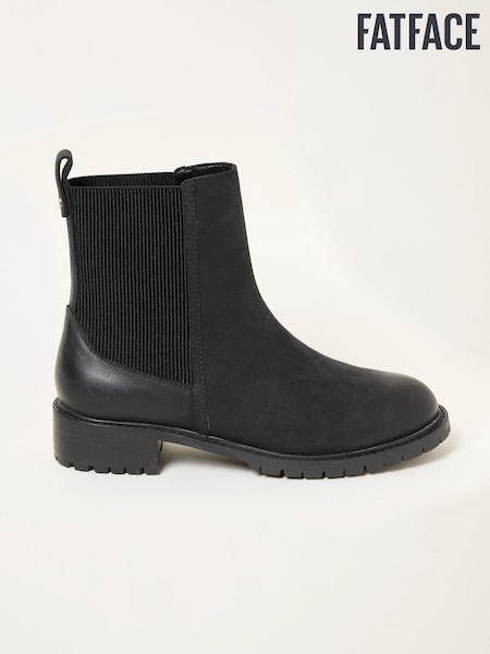 FatFace Evelyn Black Chelsea Boot (F11110) | €99