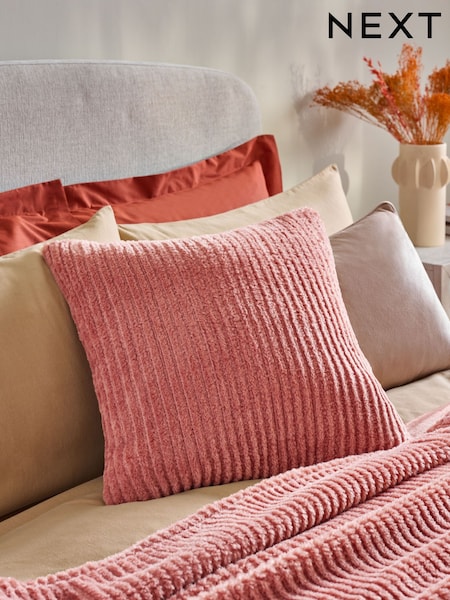 Stripe Texture Fleece Cushion (F11165) | ‏69 ر.ق.