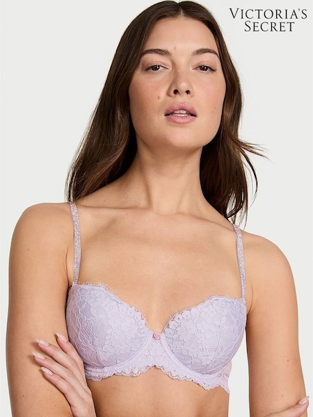 Victoria's Secret Feather Purple Lightly Lined Demi Twinkle Strap Bra (F11231) | €68