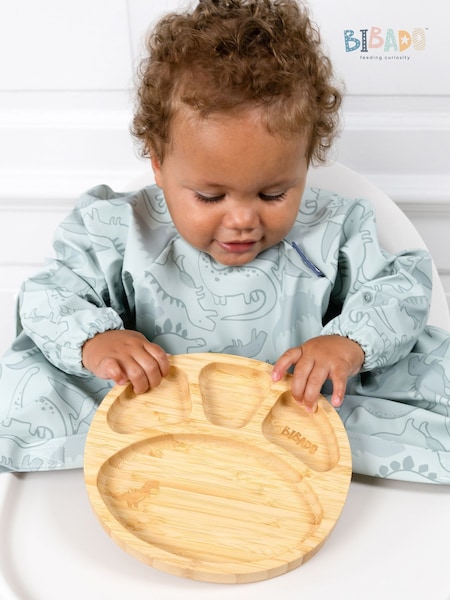 Bibado Mist Bamboo Viscose Divider Plate - Dino Roar (F11262) | €22