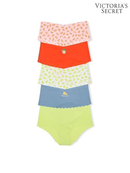 Victoria's Secret Orange/Blue/Green Cheeky 5 Pack Knickers (F11285) | €31