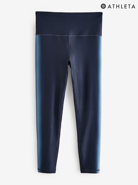 Athleta Navy Blue Elation Ultra High Waisted Leggings (F11350) | €86