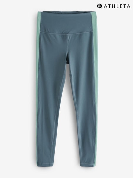 Athleta Green Elation Sport Stripe Ultra High Waist Leggings (F11372) | €92