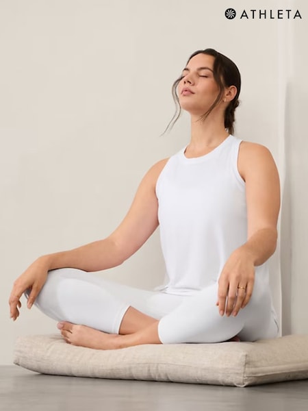 Athleta Grey Ease In Tank Top (F11383) | €42