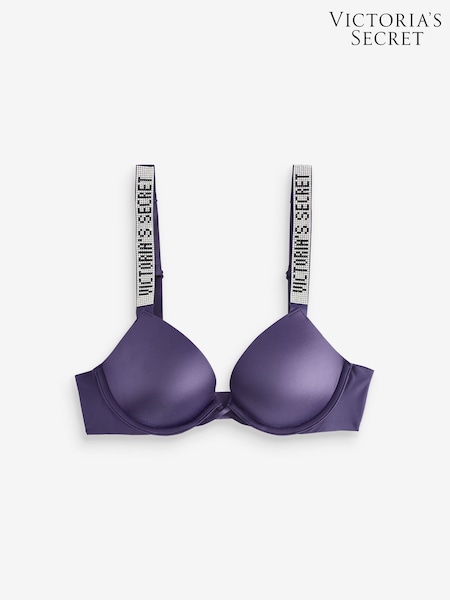 Victoria's Secret Valiant Purple Add 2 Cups Push Up Bombshell Shine Strap Bra (F11554) | €68