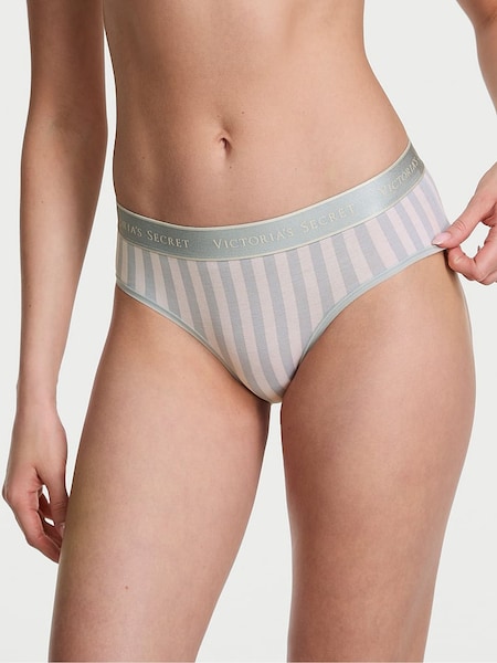 Victoria's Secret Grey Fog Stripe Hipster Knickers (F11558) | €10.50