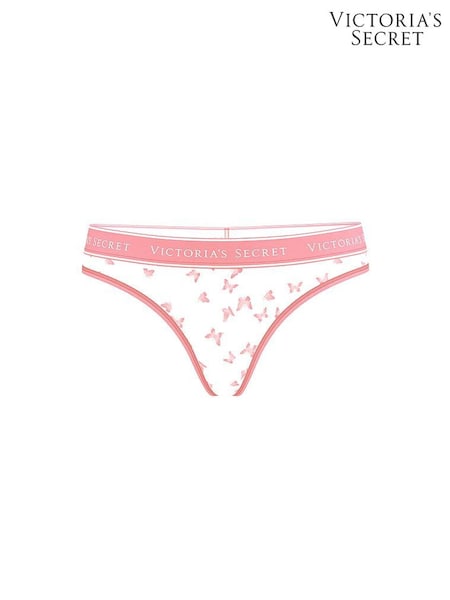 Victoria's Secret Rose Pink Butterflies Thong Knickers (F11561) | €10.50