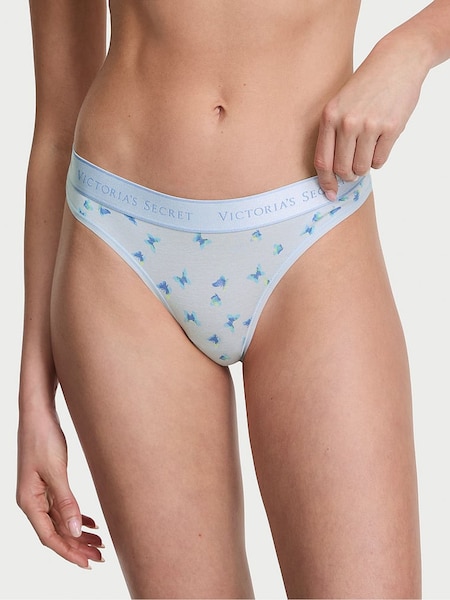 Victoria's Secret Blue Butterflies Thong Knickers (F11563) | €10.50