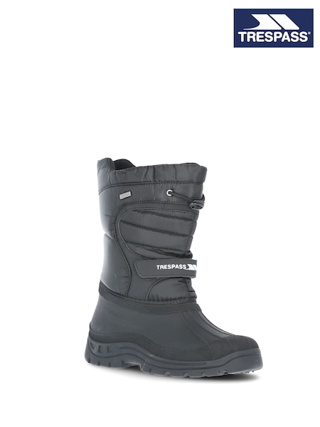 Trespass Adult Dodo Black Snow Boots (F11621) | kr610