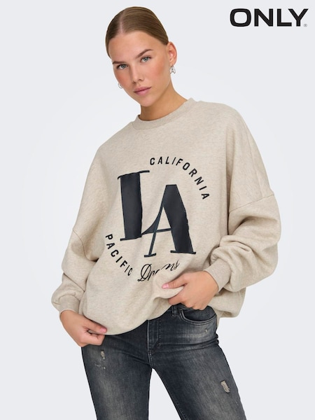 ONLY Slogan Sweatshirt (F11660) | €30