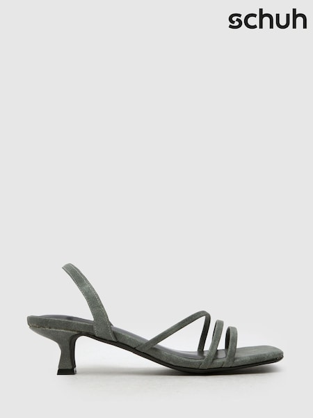 Verde - Sandale cu bretele Schuh Green Steele (F11757) | 223 LEI