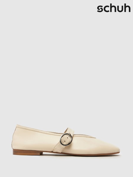 Schuh Lavena Mary Jane Brown Ballerinas (F11762) | 64 €
